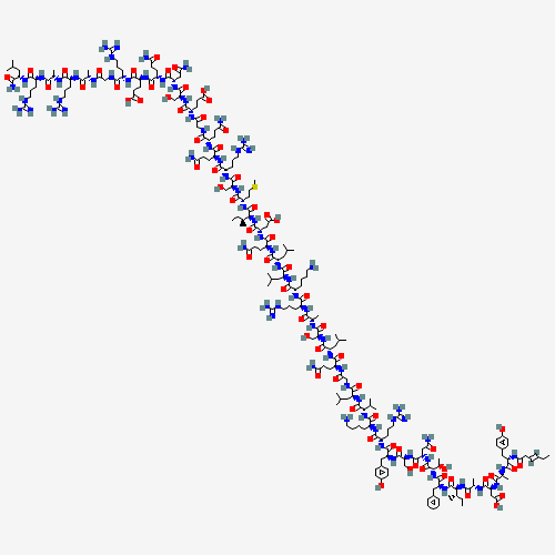 Tesamorelin molecular structure